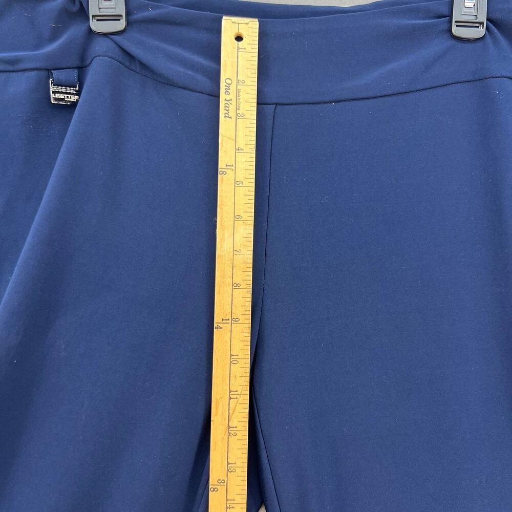 NWOT Lisette Montreal Lis Emma Capri Size Large Navy Blue - Picture 5 of 11